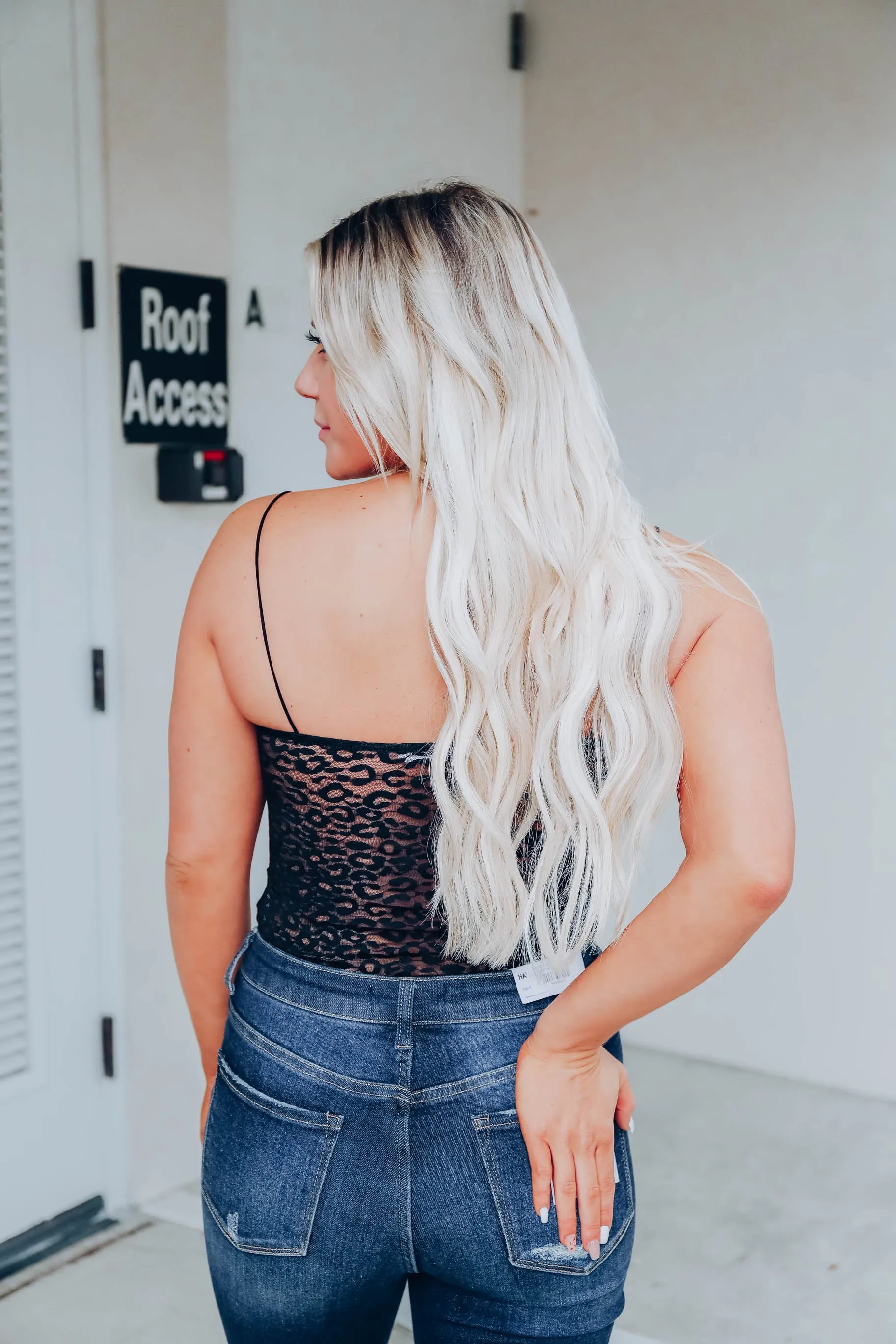 Miranda Mesh Cami Bodysuit