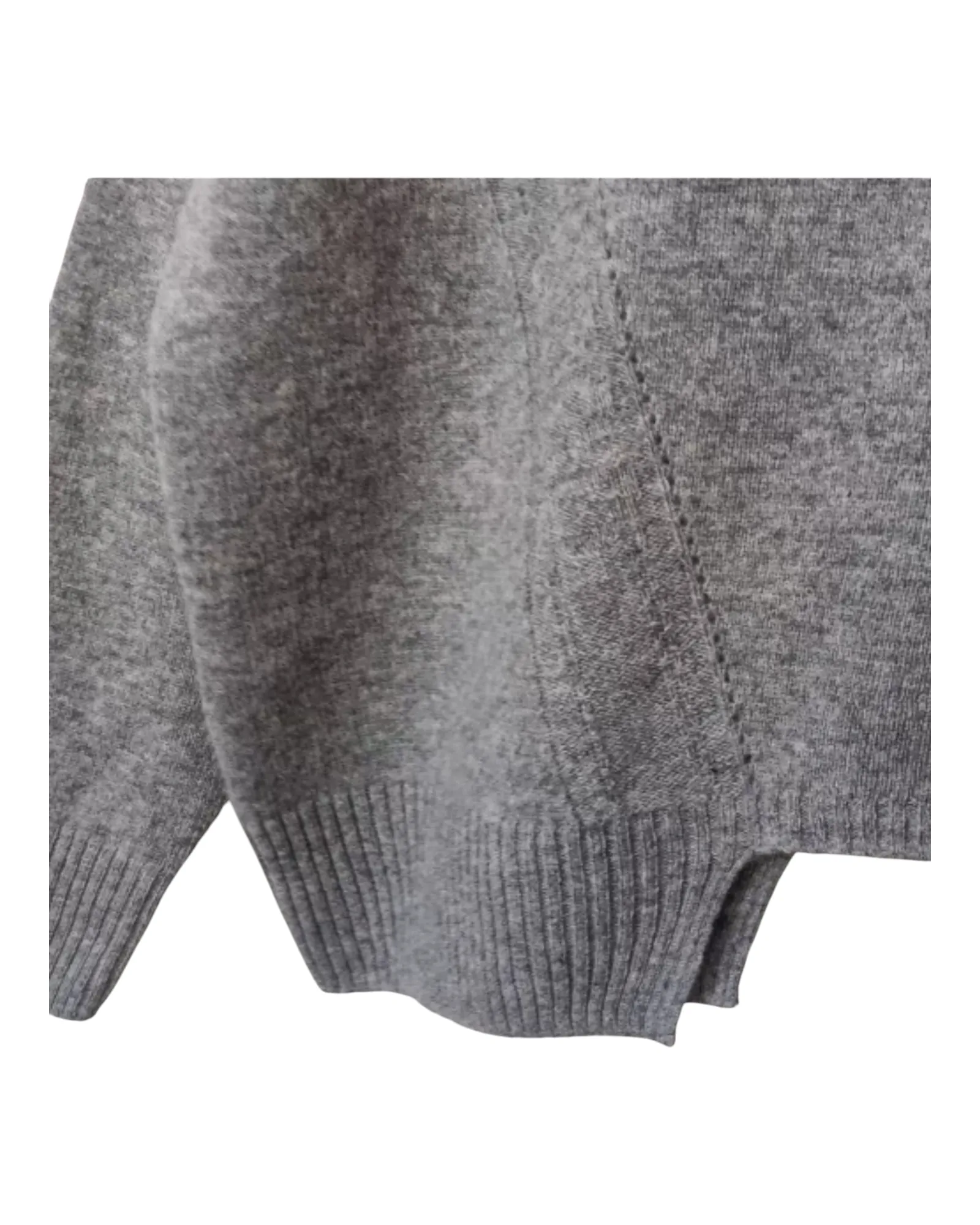 Mock-Neck Cozy Cashmere Sweater