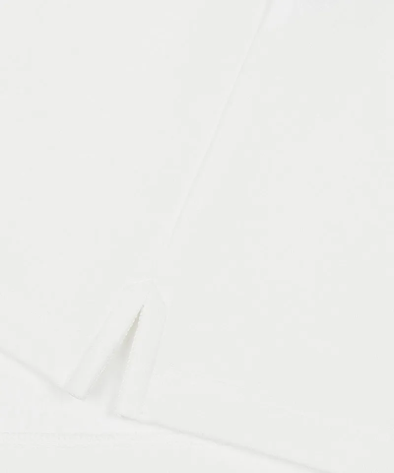 Monday Flow Essential Half Sleeve Top - White