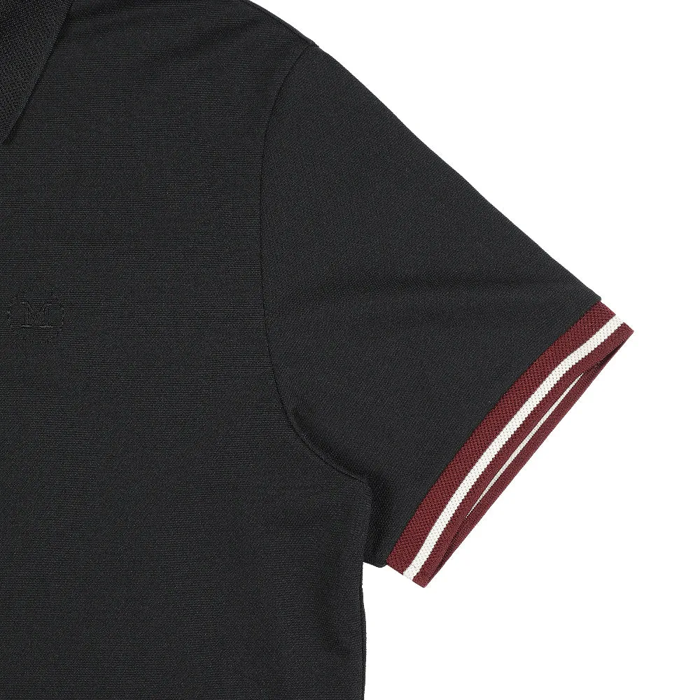 Monday Flow Men's Pique Top - Black