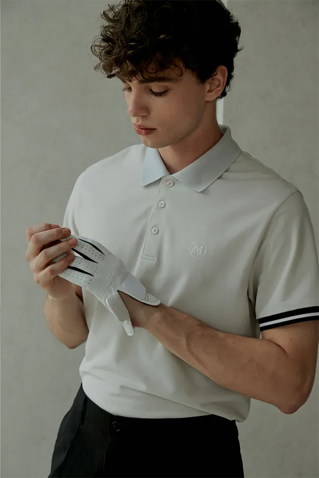 Monday Flow Men's Pique Top - Oatmeal