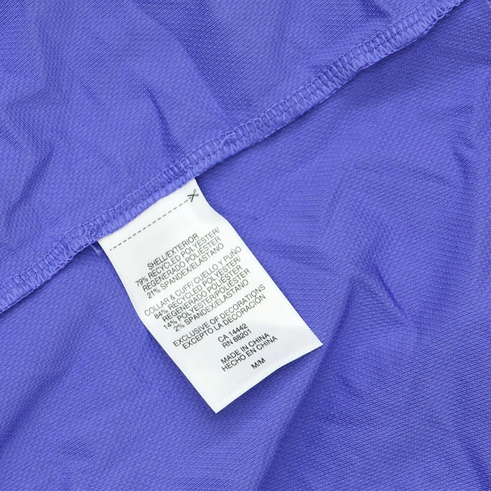 Mondetta Womens Active 1/4-Zip Short Sleeve Mesh Polo Shirt 1751752