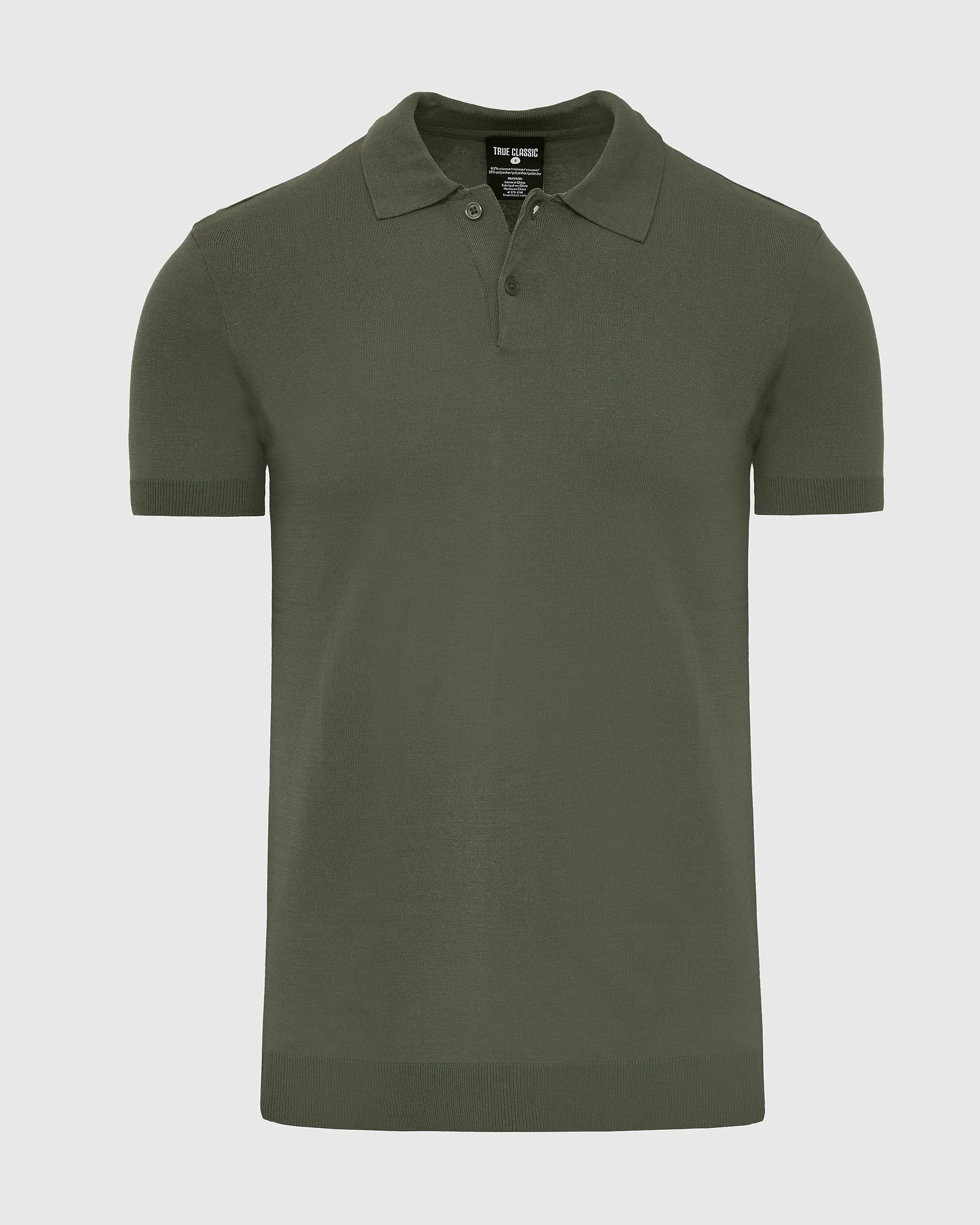 Moss Short Sleeve Sweater Polo 2.0