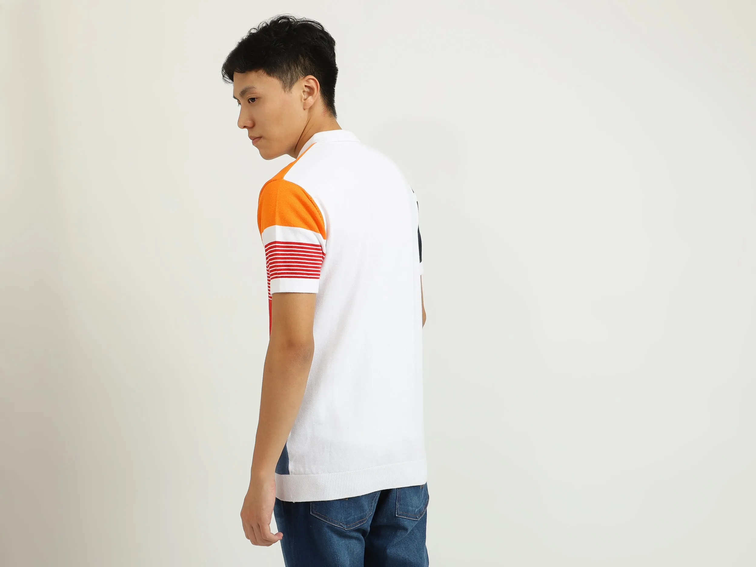 Multi-Colored Polo T-Shirt