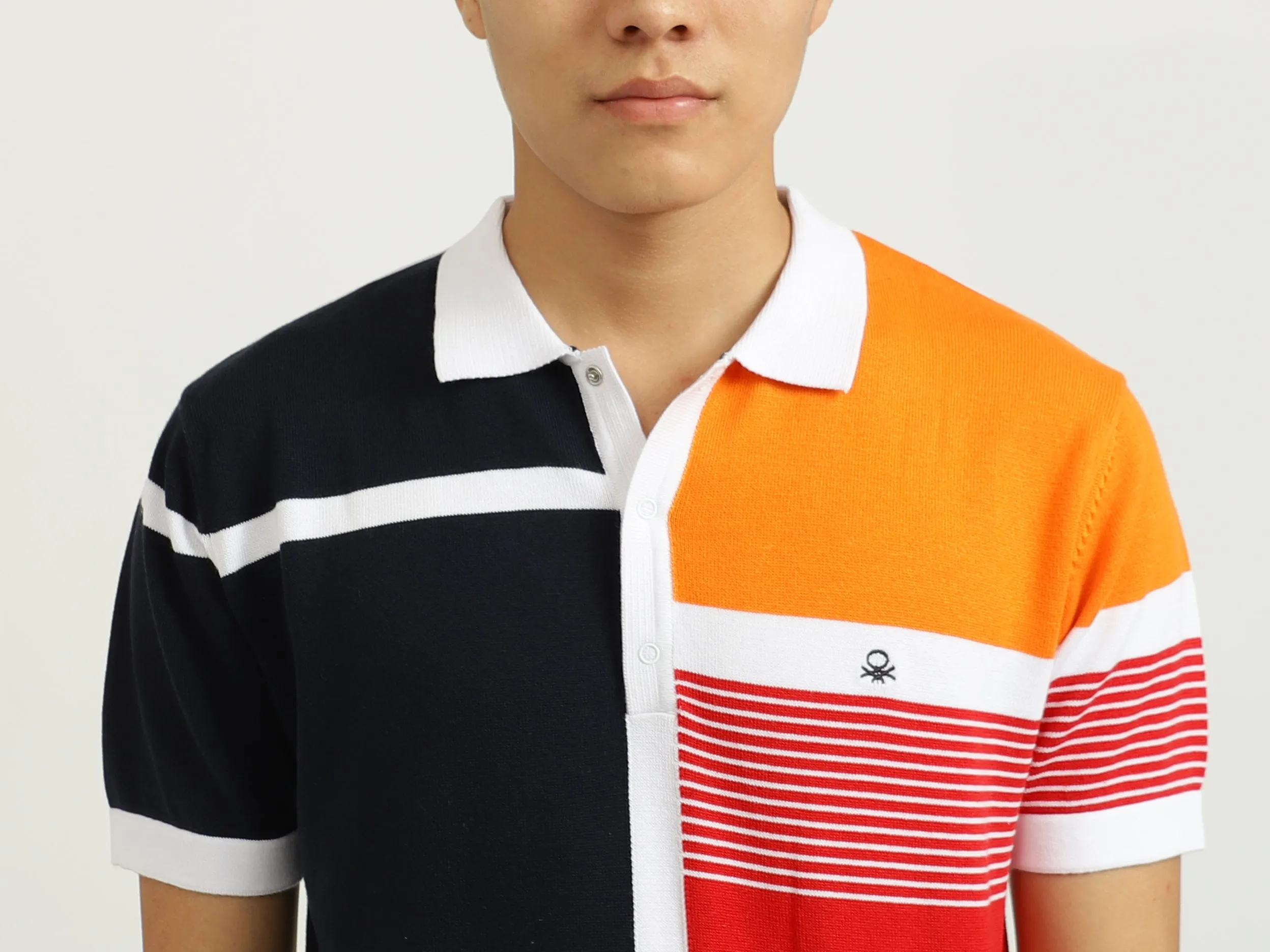 Multi-Colored Polo T-Shirt