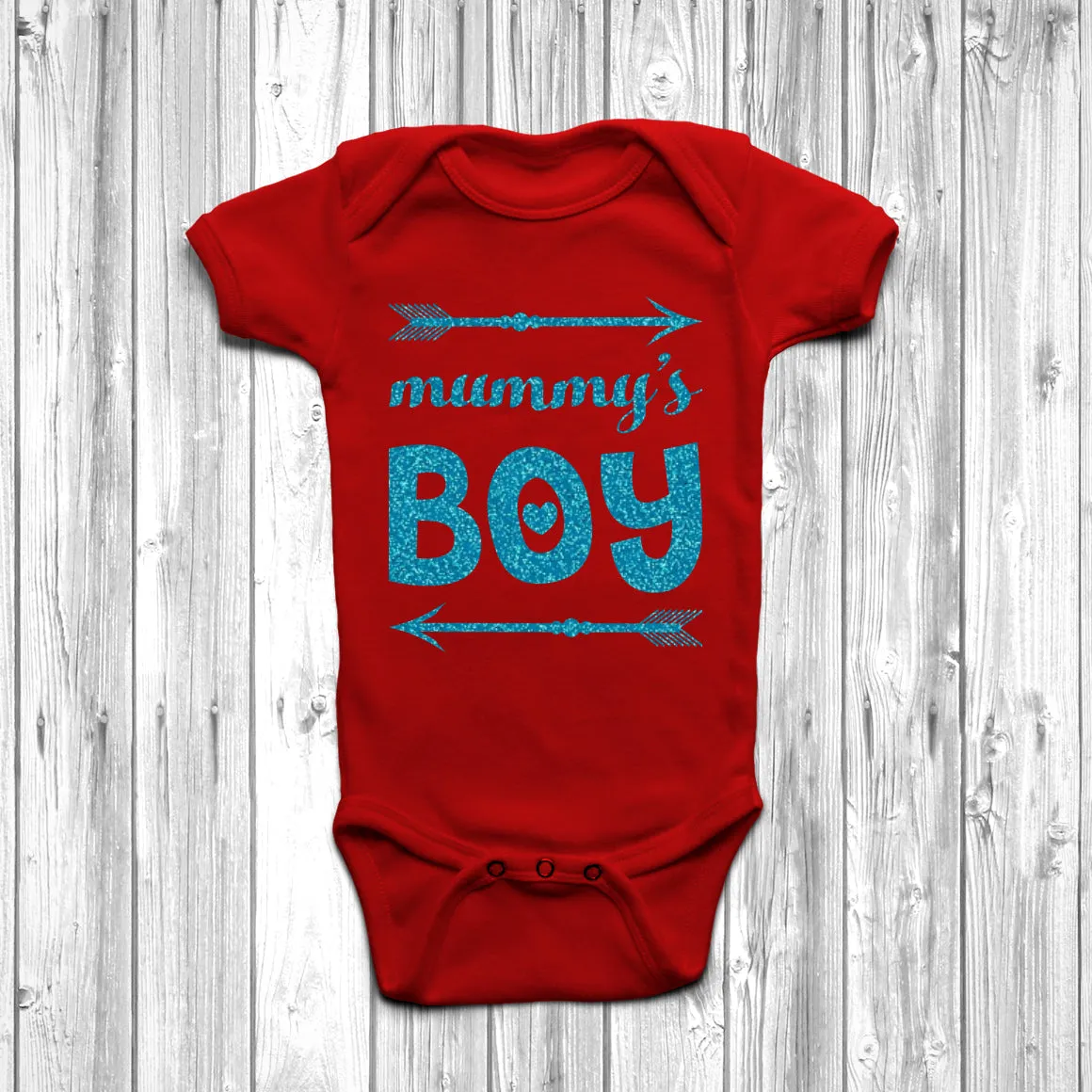 Mummy's Boy Baby Grow