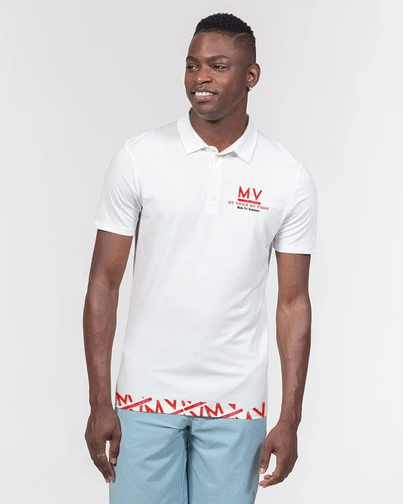 MVM Fight Slim Fit Short Sleeve Polo
