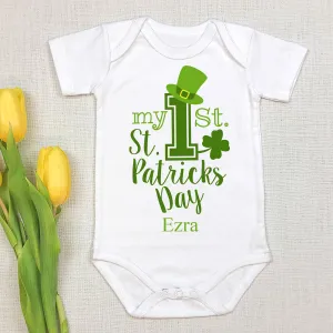 My 1st St Patrick's Day - Personalised Baby Vest