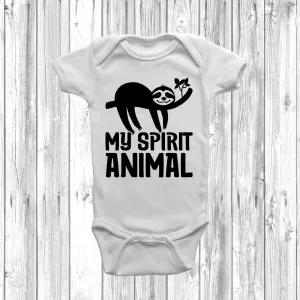 My Spirit Animal Baby Grow