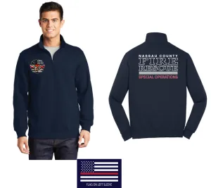 NCFR Station 71 Quarter Zip Sweatshirt