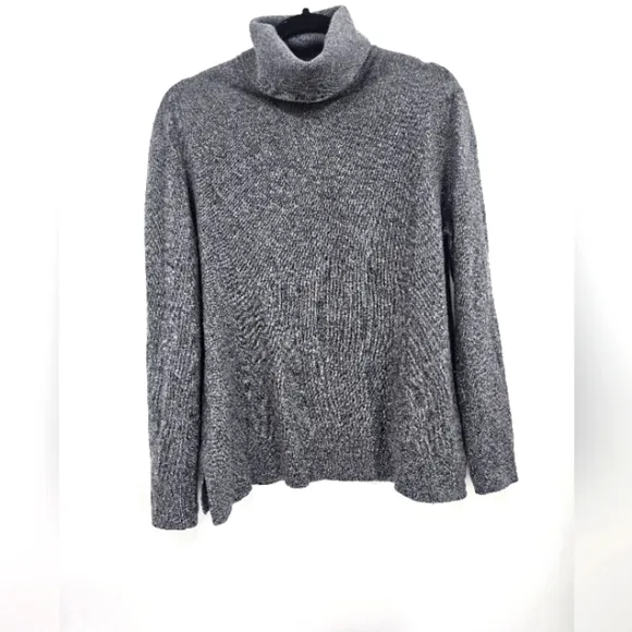 Neiman Marcus Cashmere Collection Mock Neck Sweater Size XL