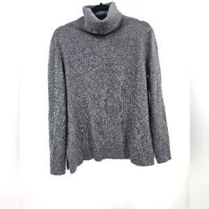 Neiman Marcus Cashmere Collection Mock Neck Sweater Size XL
