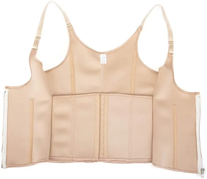 New in package! Ursexyly Waist Trainer Corset Tummy Control Shapewear Vest Adjustable Straps Body Slimmer in Beige, Sz L