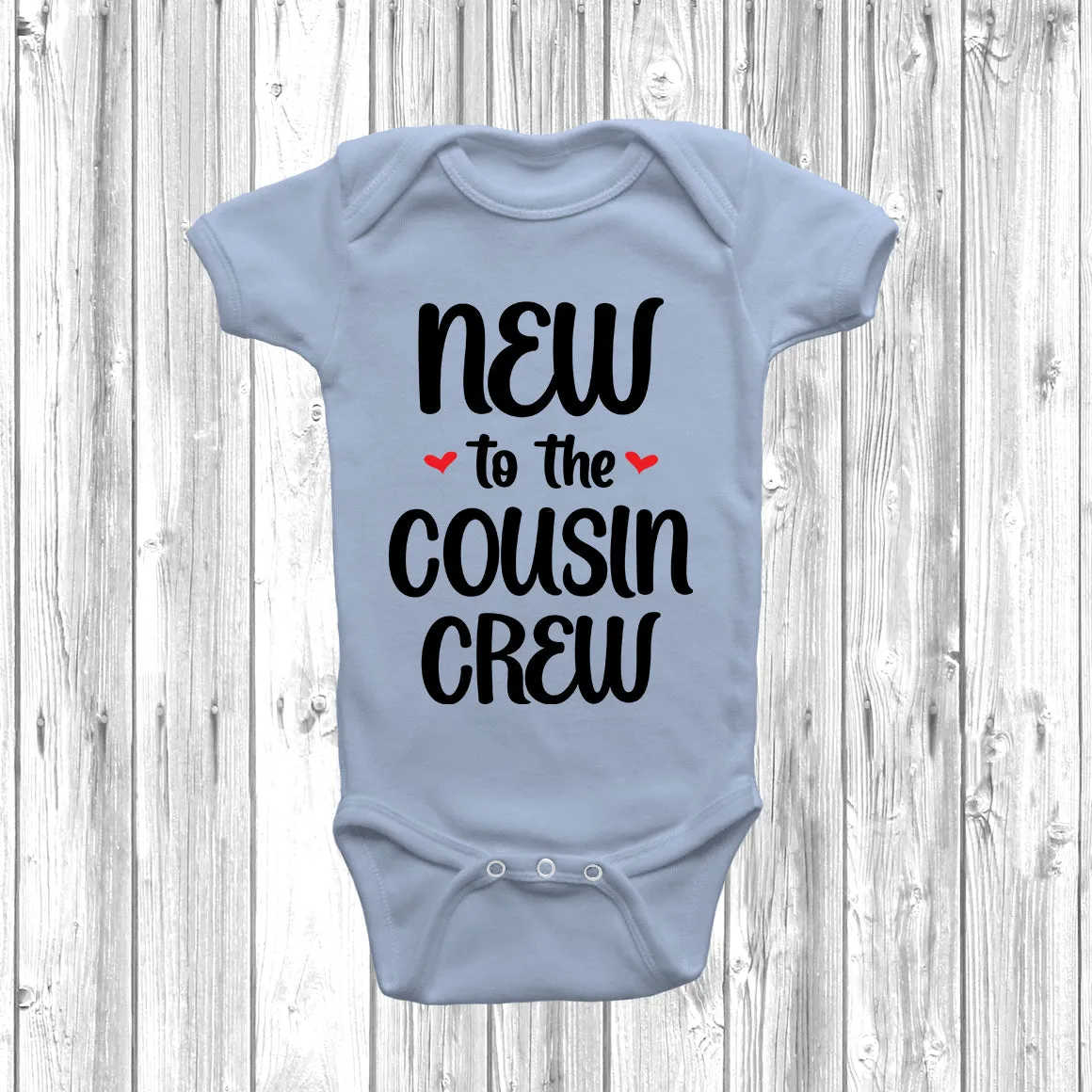 New To The Cousin Crew Baby Grow