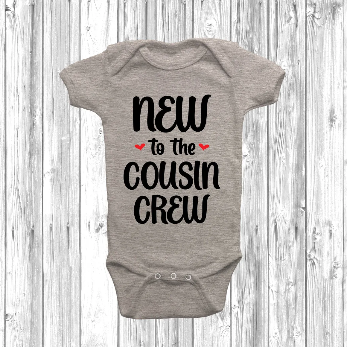 New To The Cousin Crew Baby Grow
