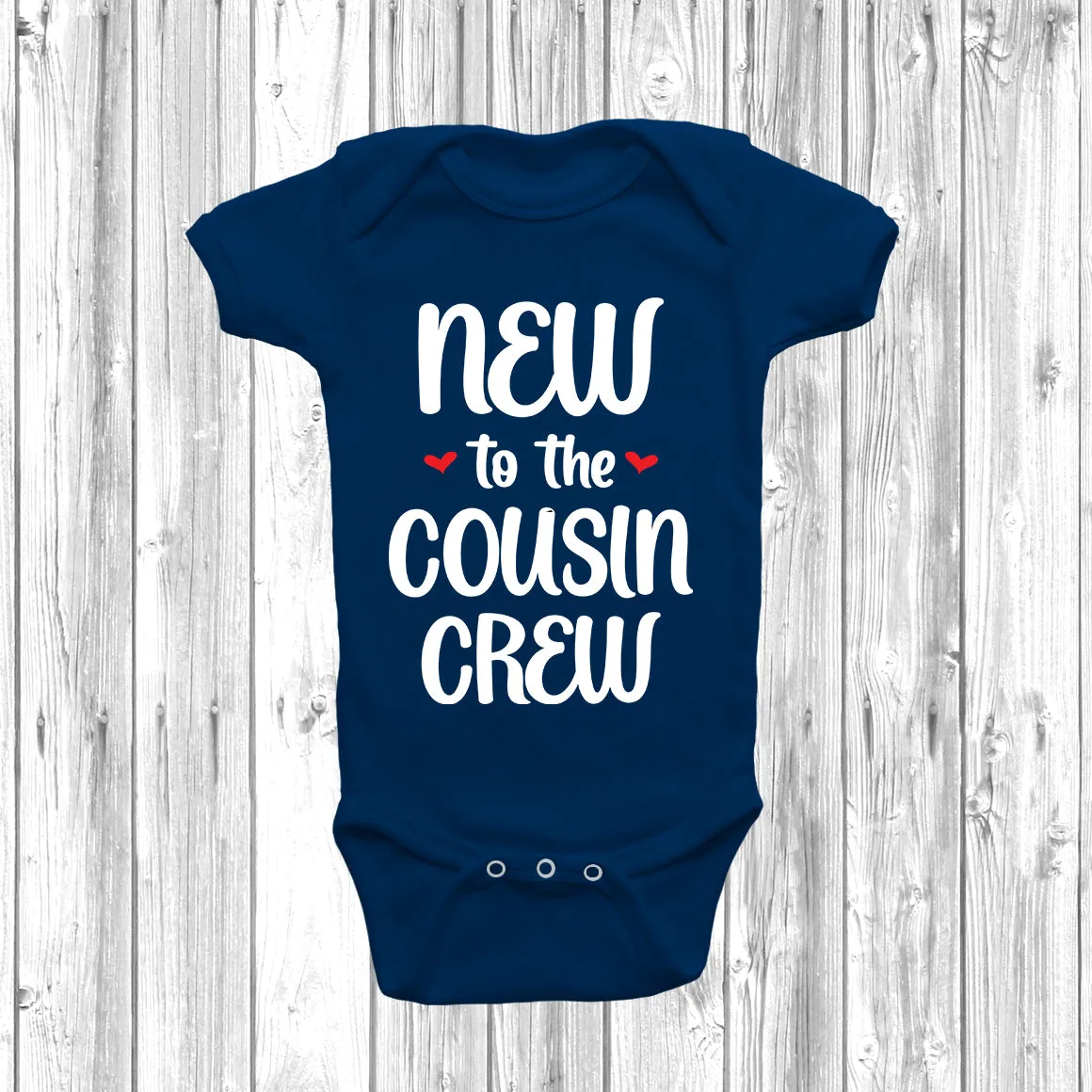 New To The Cousin Crew Baby Grow