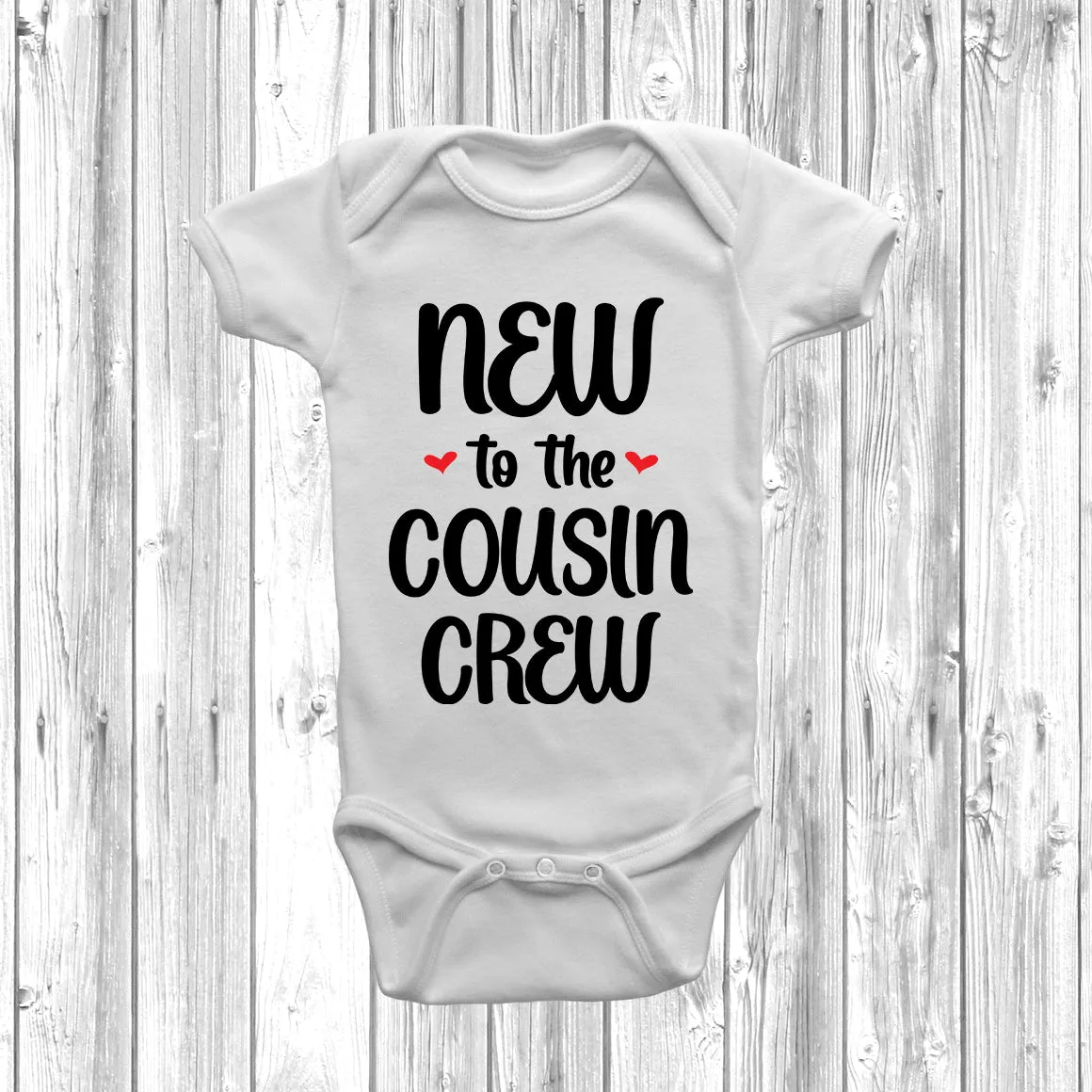 New To The Cousin Crew Baby Grow