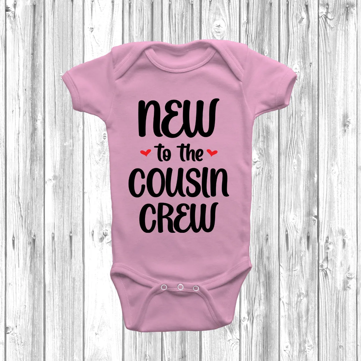 New To The Cousin Crew Baby Grow