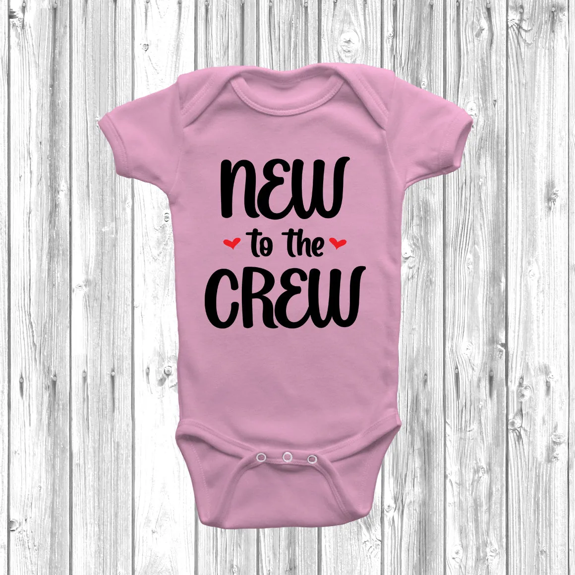 New To The Crew Baby Grow