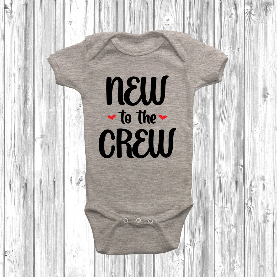 New To The Crew Baby Grow