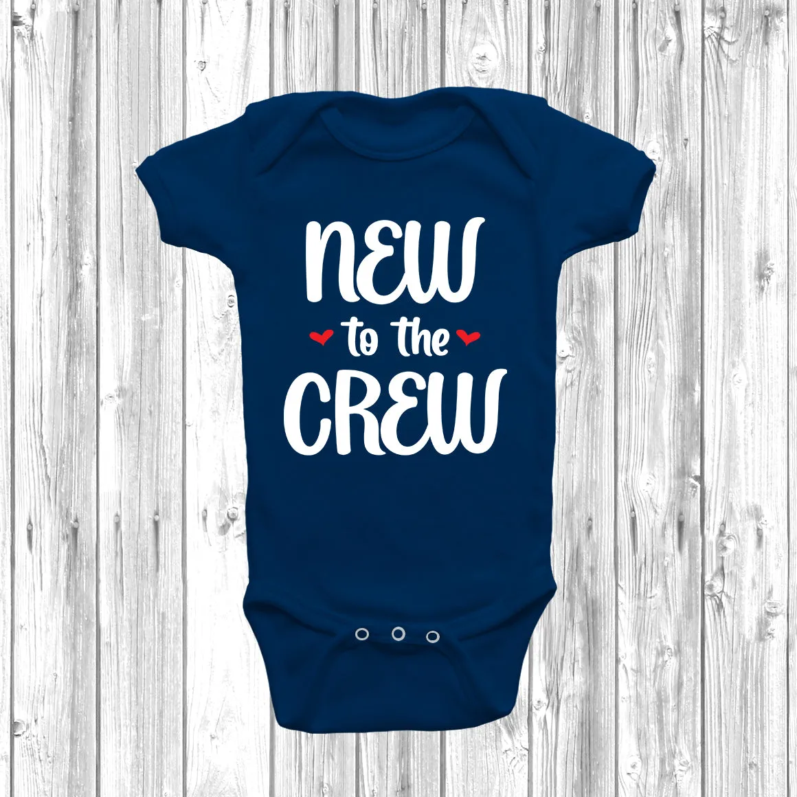 New To The Crew Baby Grow