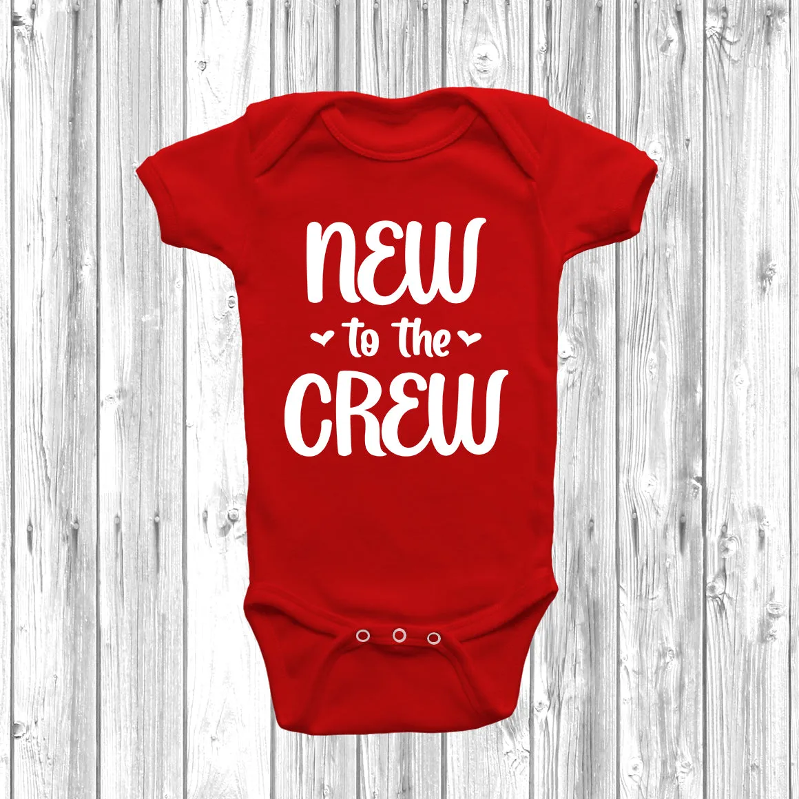New To The Crew Baby Grow