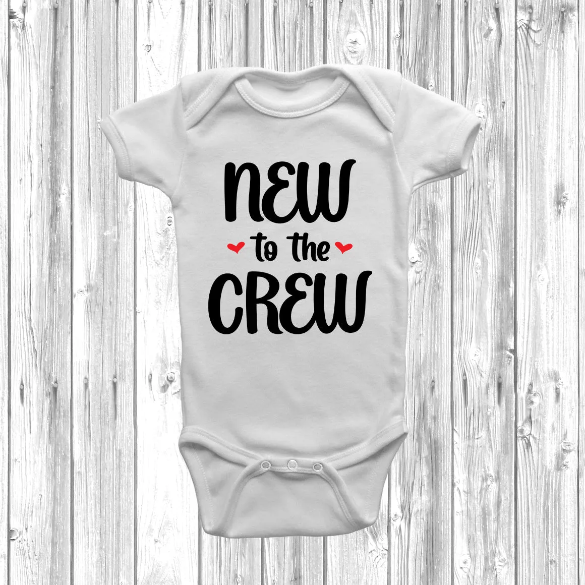 New To The Crew Baby Grow