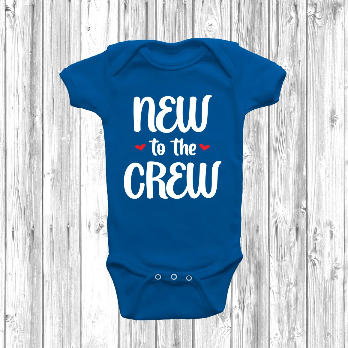 New To The Crew Baby Grow