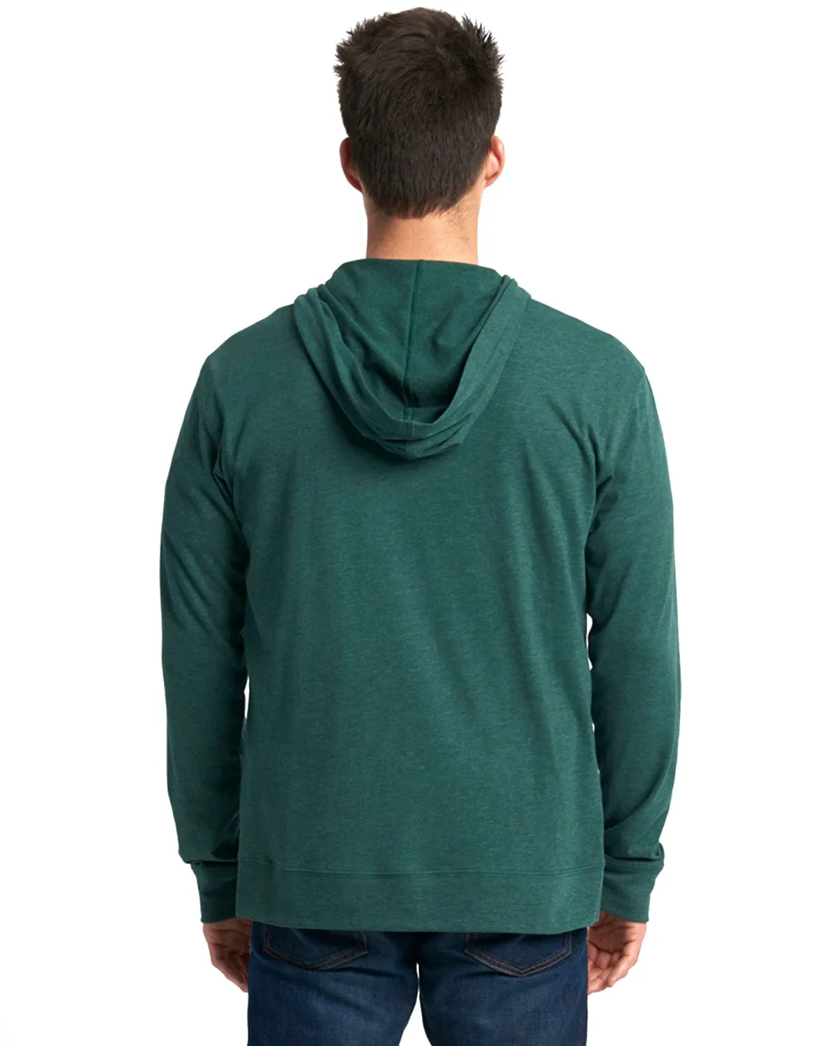 Next Level Unisex Sueded Full-Zip Hoodie