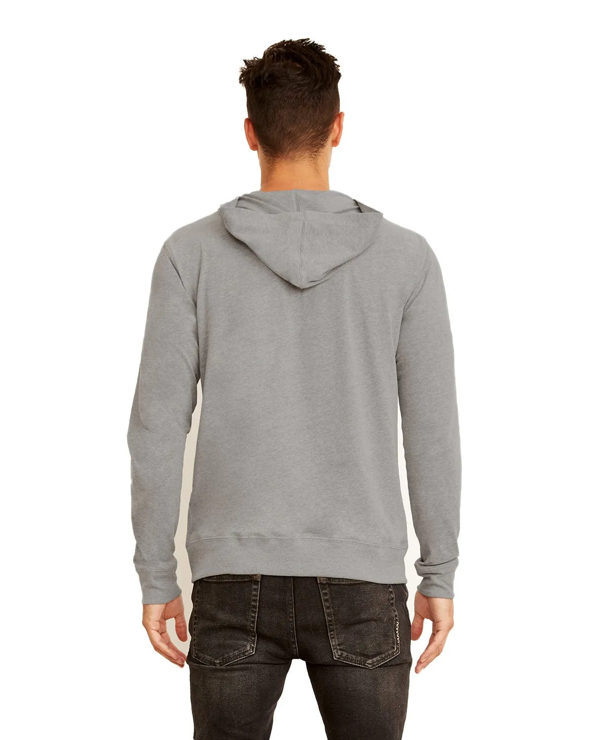 Next Level Unisex Sueded Full-Zip Hoodie