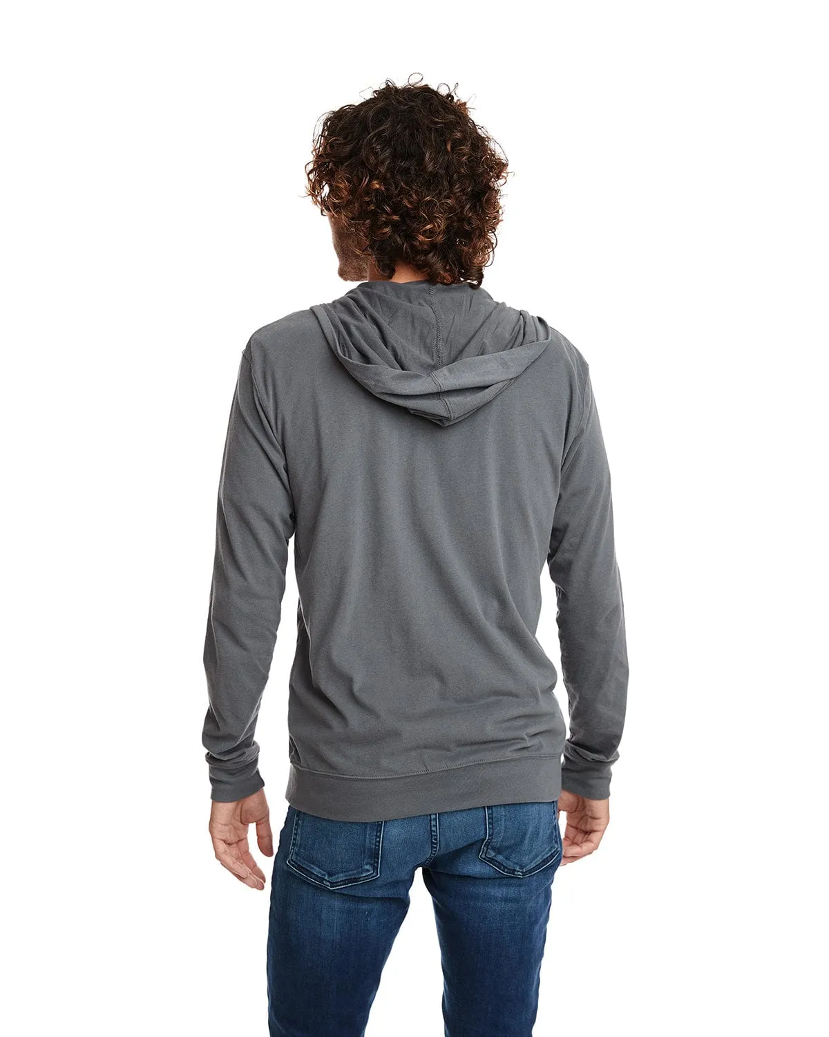 Next Level Unisex Sueded Full-Zip Hoodie