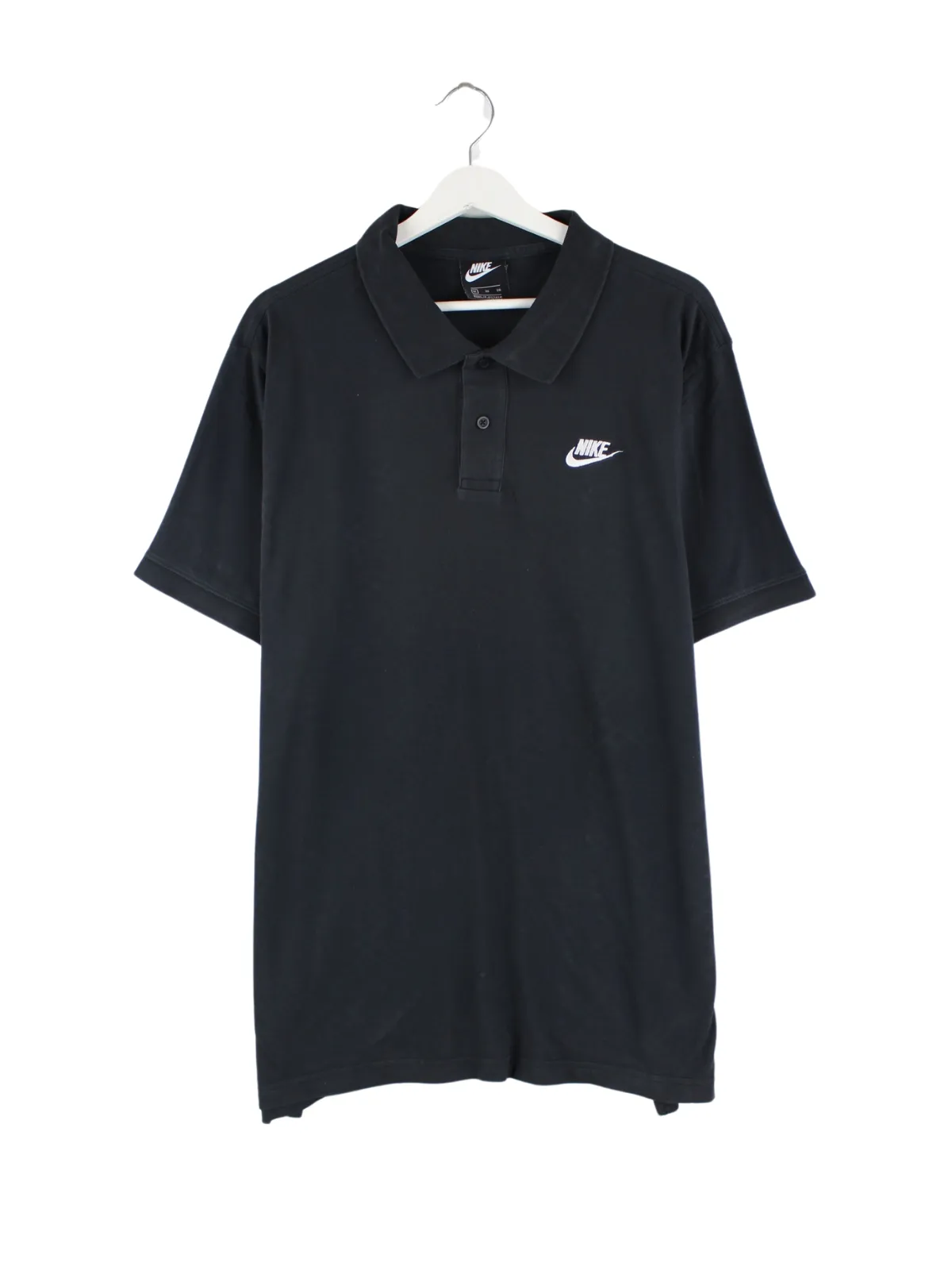Nike Basic Polo Schwarz XL