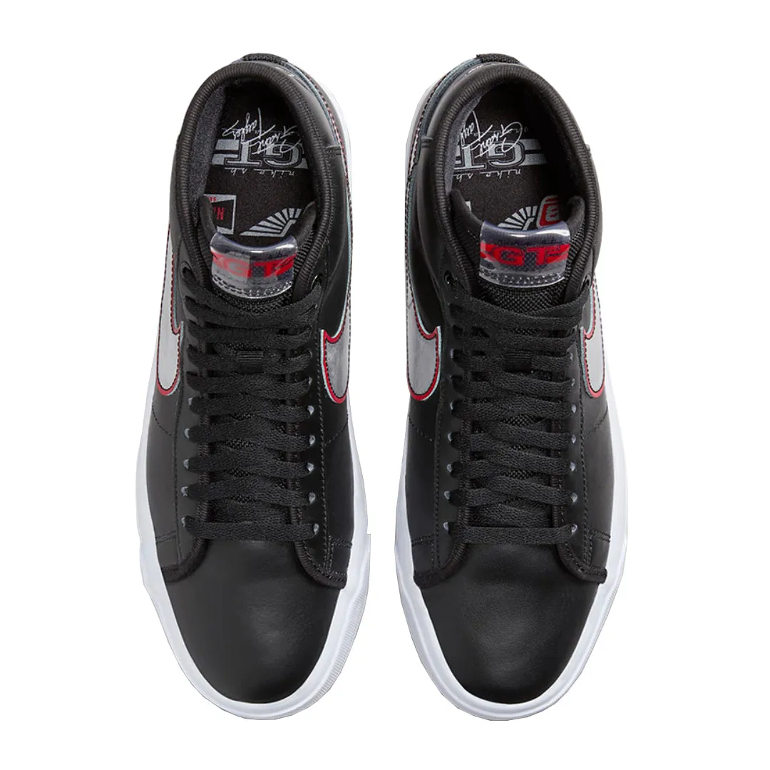 Nike SB Zoom Blazer Mid Pro GT (Black/University Red/White/Metallic Silver)