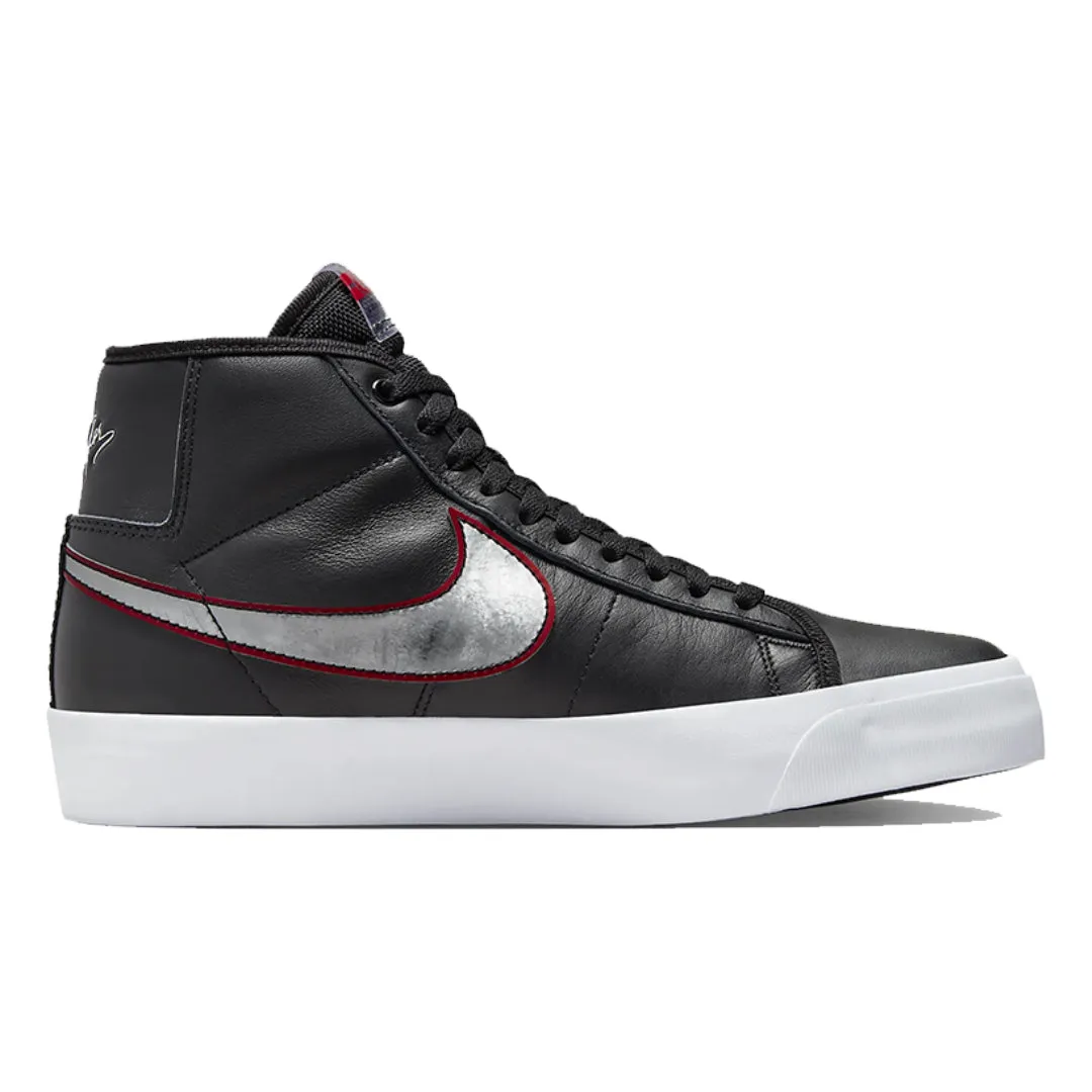 Nike SB Zoom Blazer Mid Pro GT (Black/University Red/White/Metallic Silver)