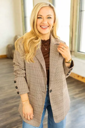 NOA GLEN CHECK PLAID BLAZER