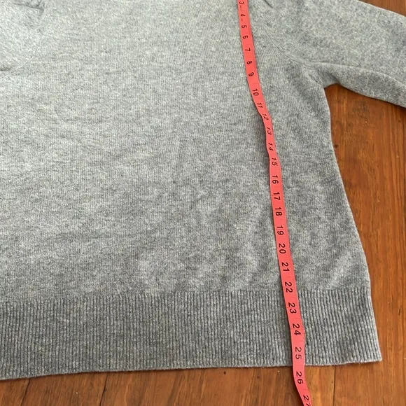 Nordstrom heather gray cashmere sweater