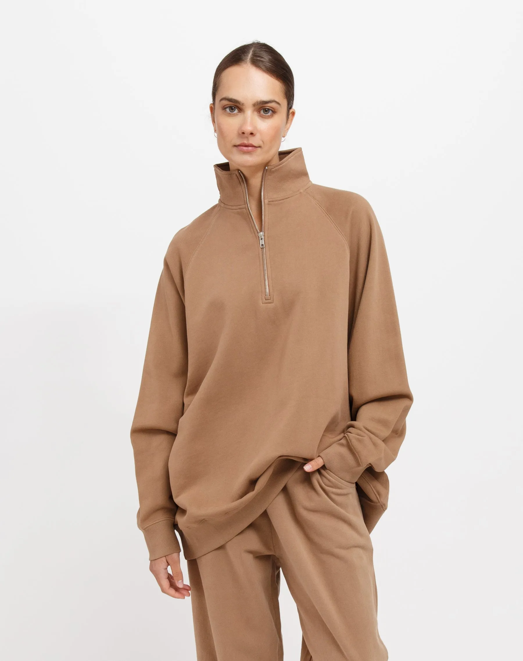 Not Your Boyfriend's Half Zip Sweatshirt