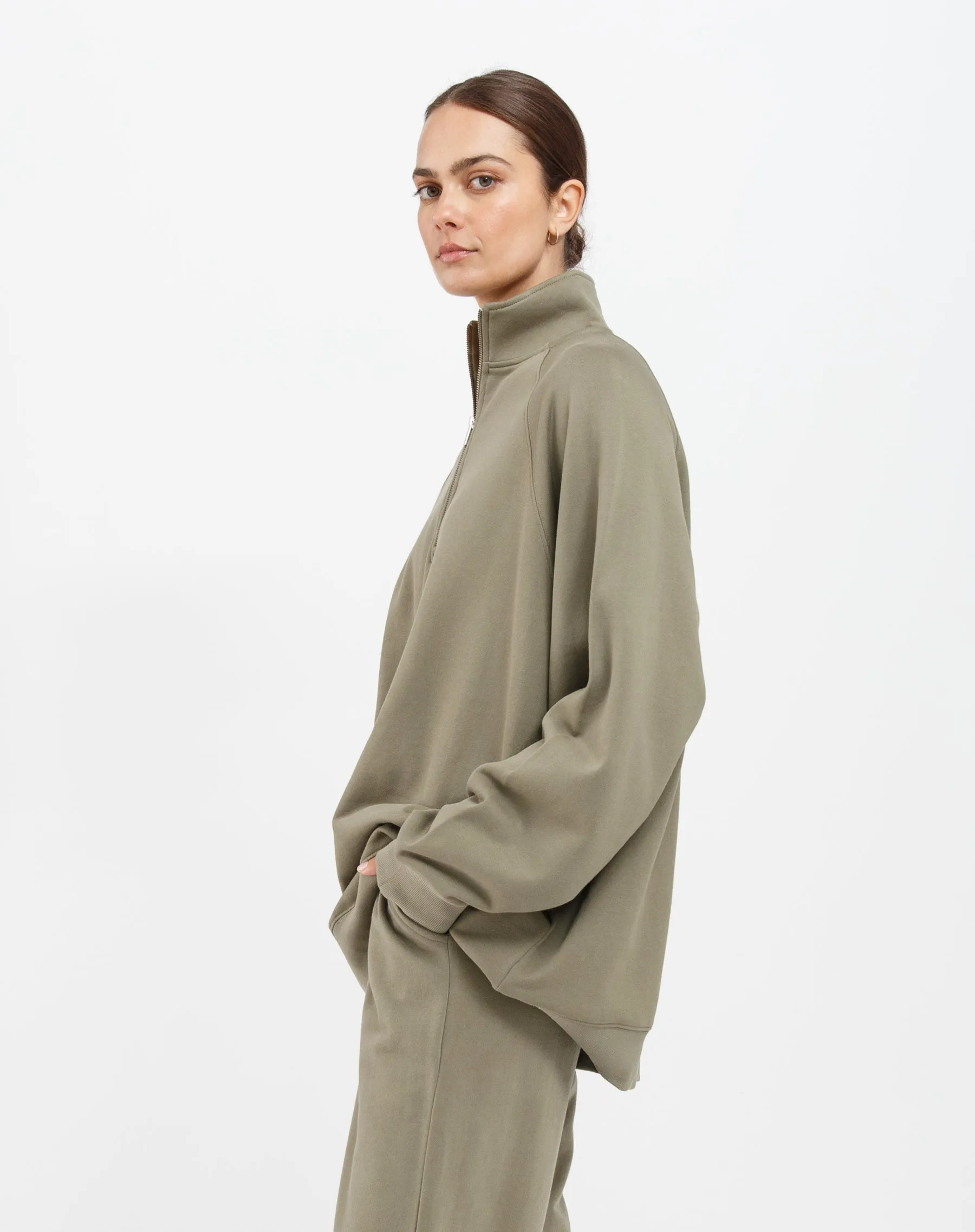 Not Your Boyfriend's Half Zip Sweatshirt