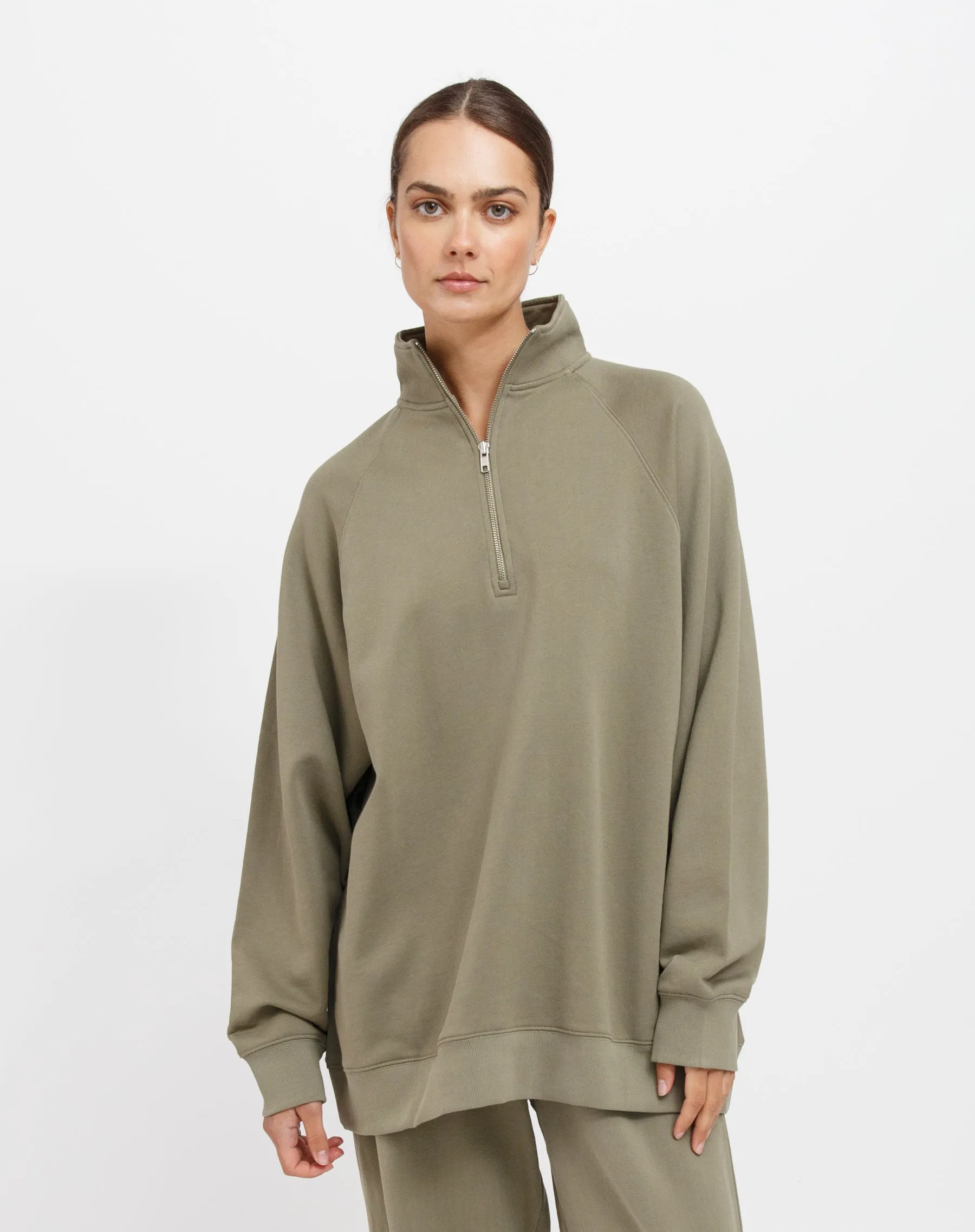 Not Your Boyfriend's Half Zip Sweatshirt