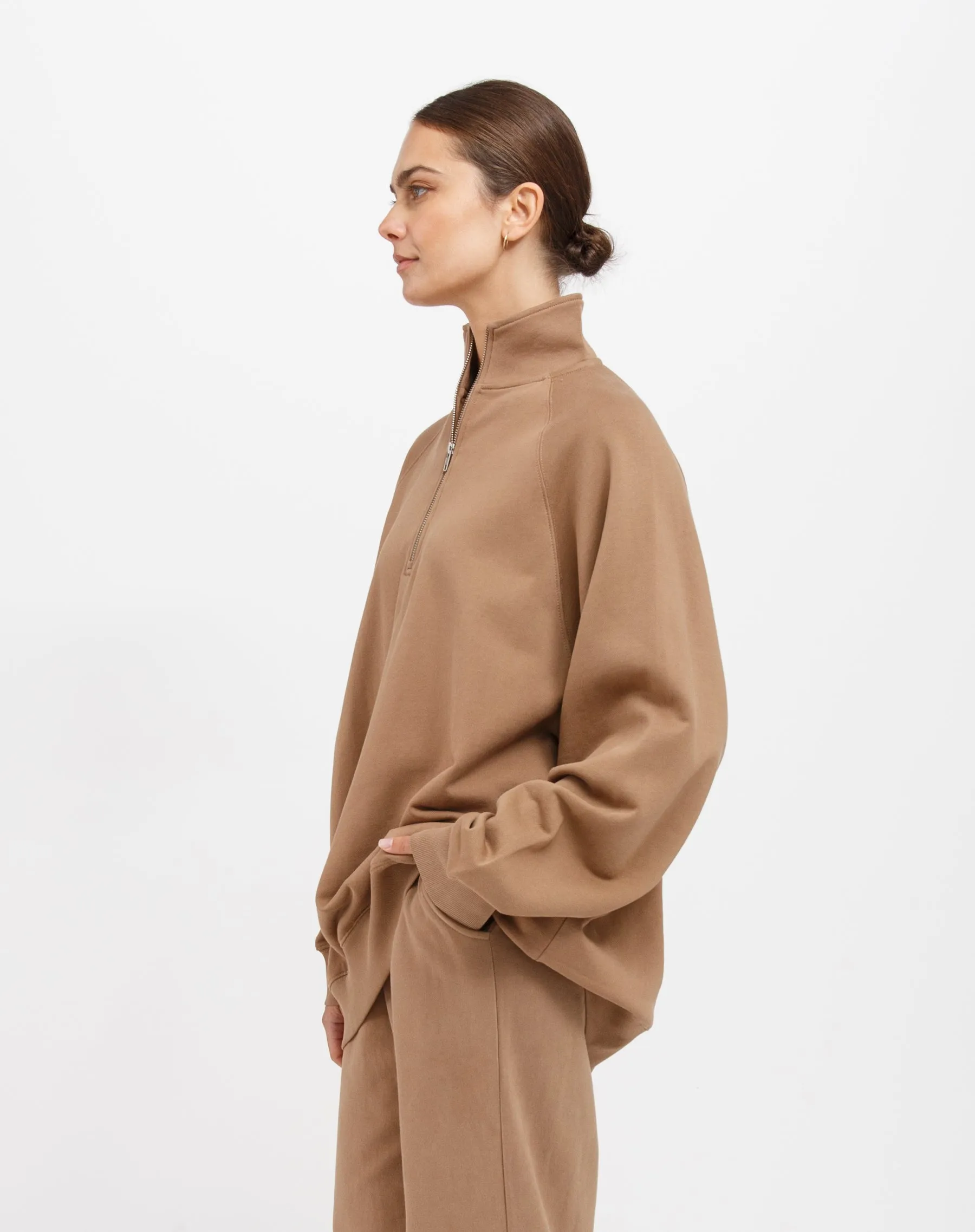 Not Your Boyfriend's Half Zip Sweatshirt