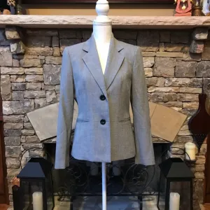 NWOT Kasper Gray Blazer Suit Jacket Size 6