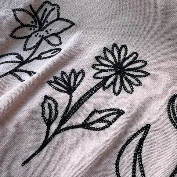NWT Loft Petite Floral Sweater