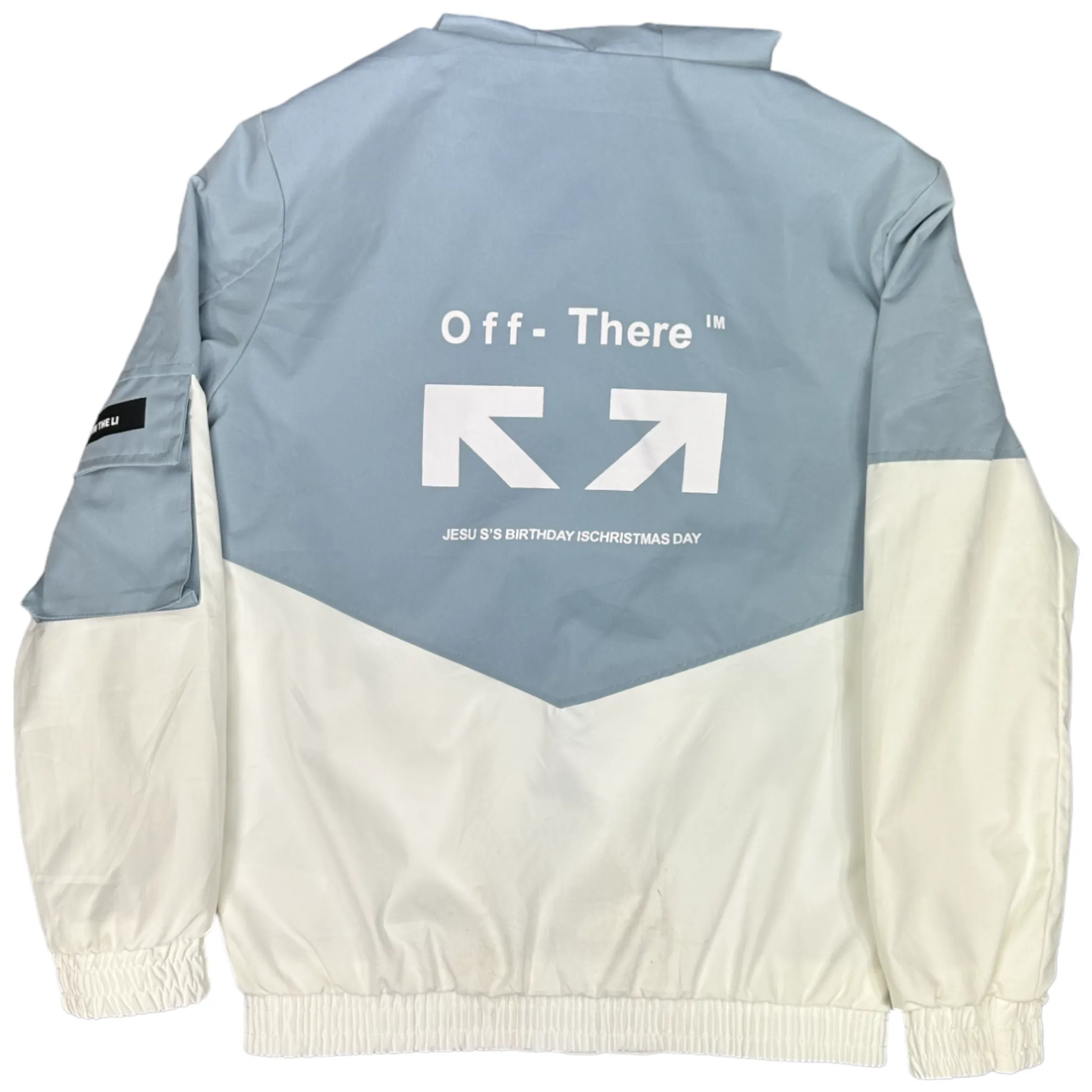 OFF - THERE " I SAW THE LIGHT" HOODIE - (L)