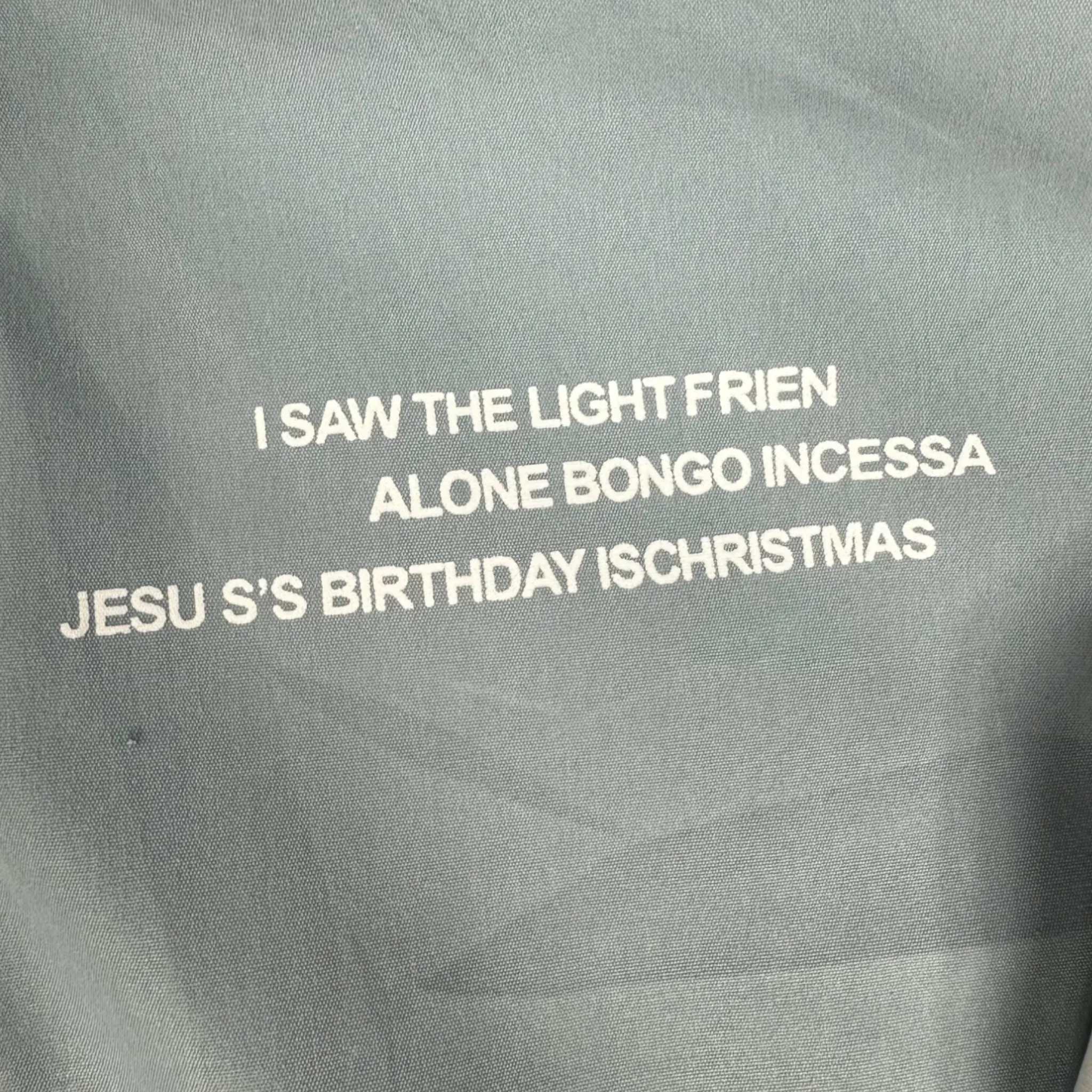 OFF - THERE " I SAW THE LIGHT" HOODIE - (L)