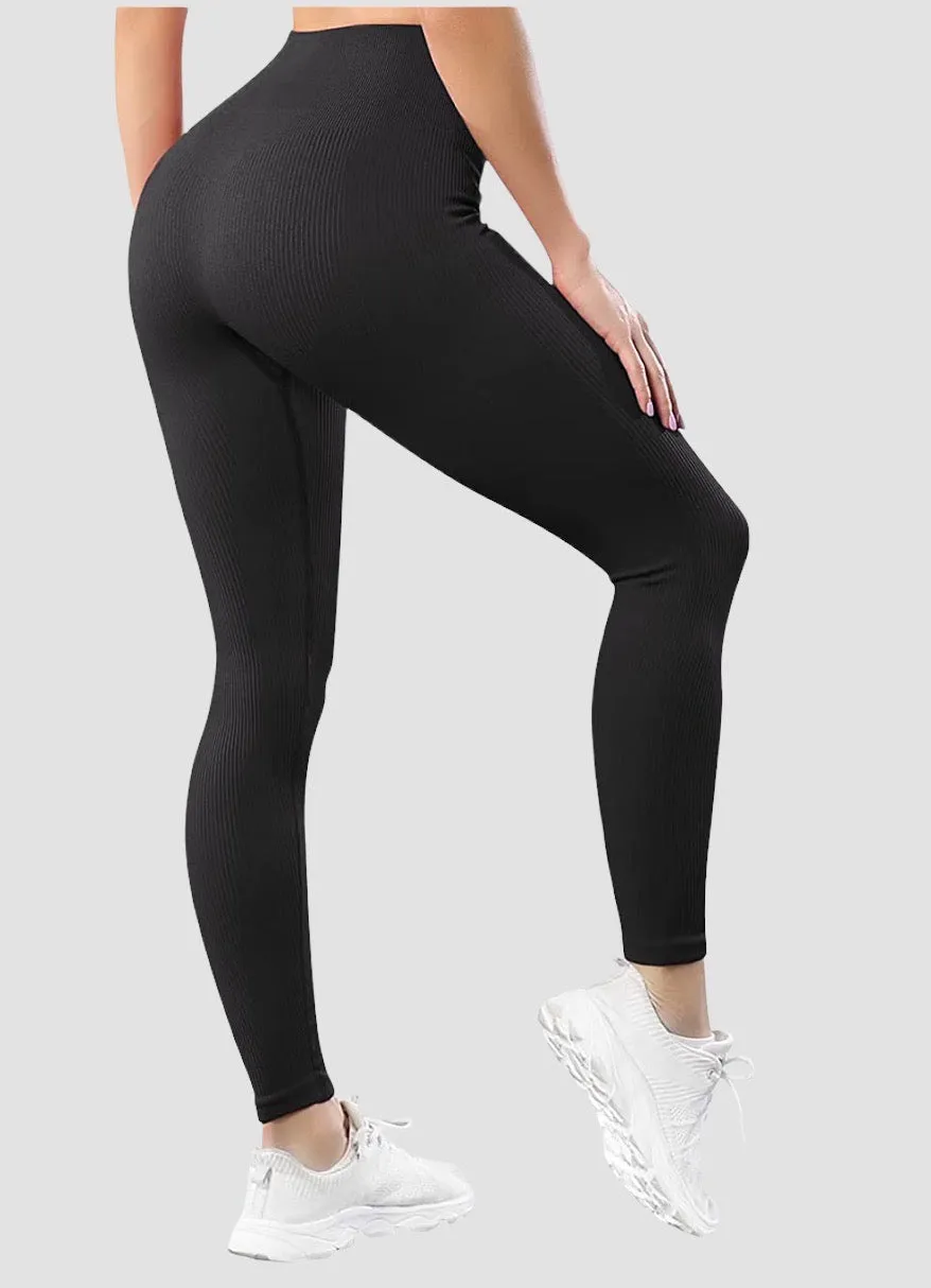 ONYX SET (Leggings   Vest) Ribbed Collection