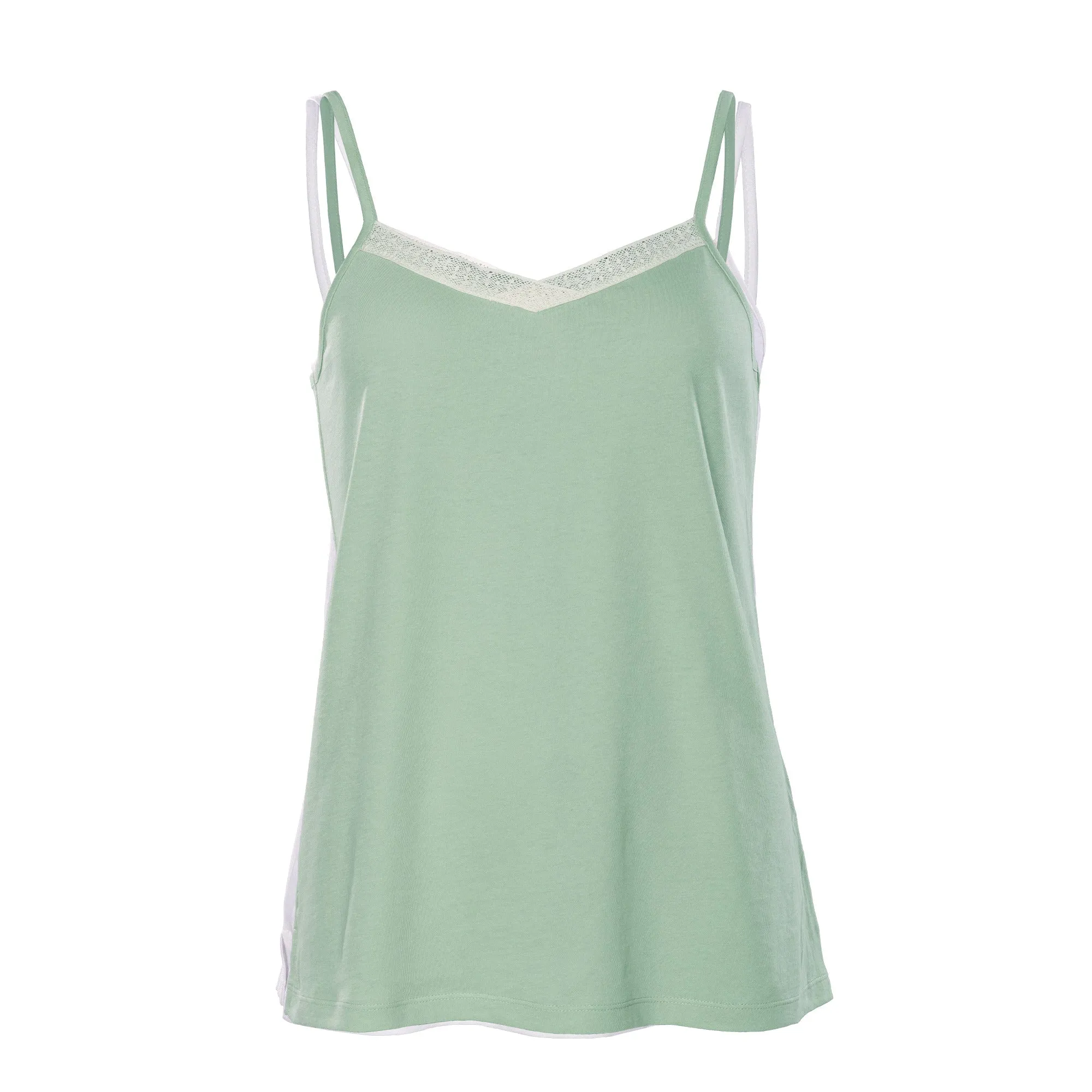 Organic Cotton Night Vest: Womens