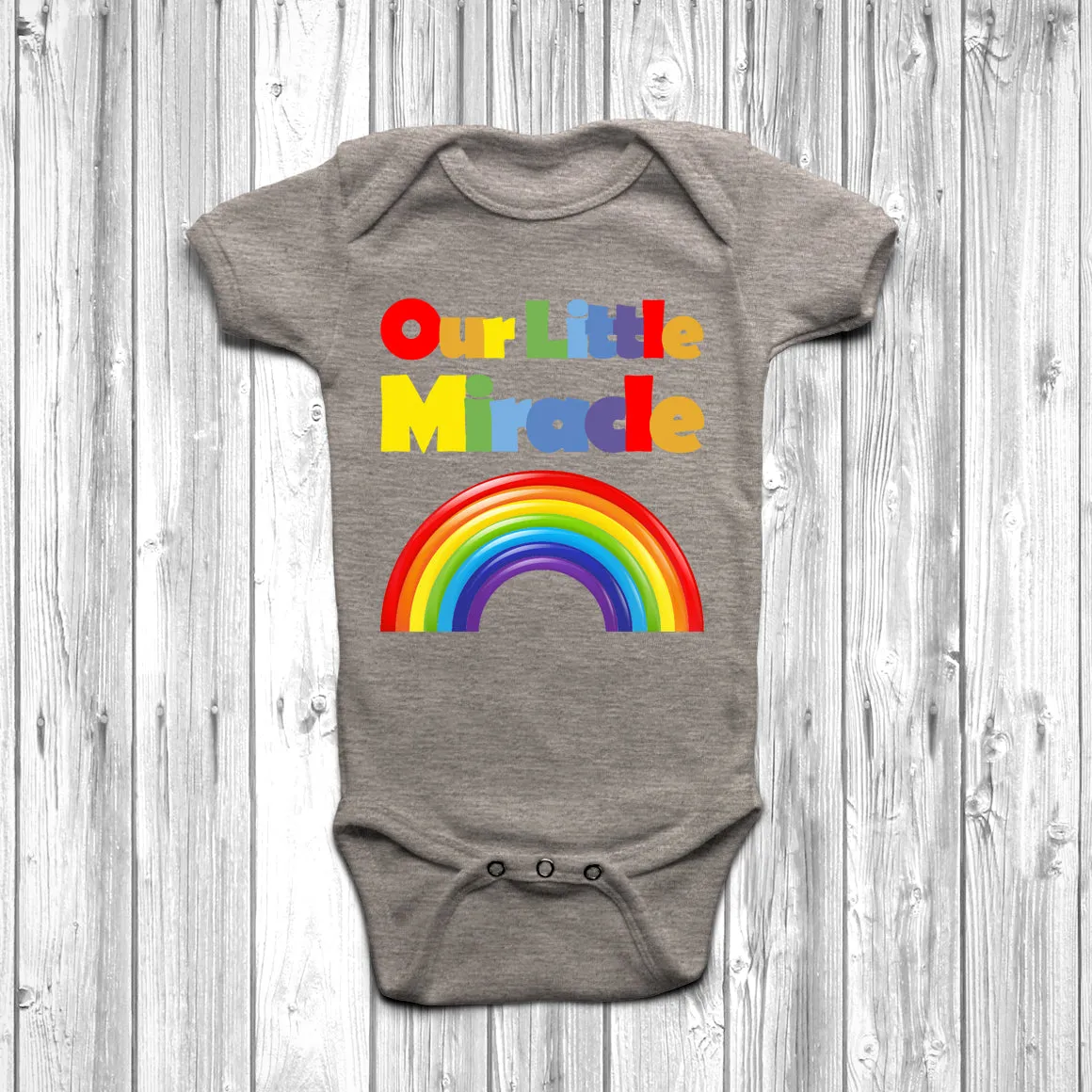 Our Little Miracle Baby Grow