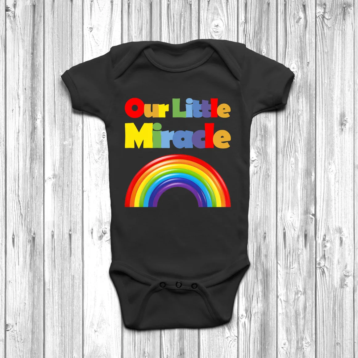 Our Little Miracle Baby Grow