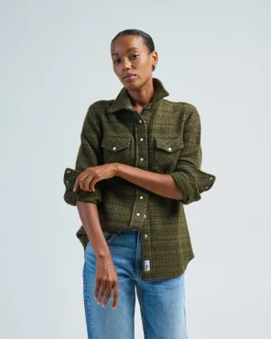 overdye snap shirt
