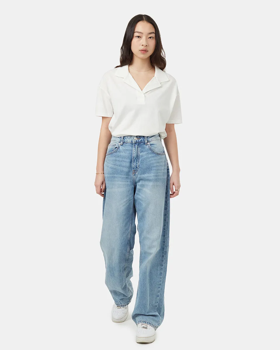 Oversized Polo Shirt